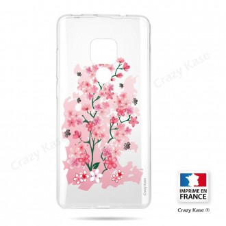 Coque Huawei Mate 20 souple motif Fleurs de Cerisier - Crazy Kase