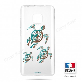 Coque Huawei Mate 20 souple motif Famille Tortue - Crazy Kase