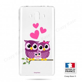 Coque Huawei Mate 10 souple motif Famille Chouette - Crazy Kase