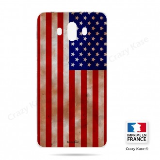 Coque Huawei Mate 10 souple motif Drapeau Américain - Crazy Kase