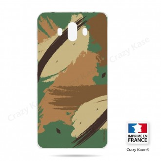 Coque Huawei Mate 10 souple motif Camouflage - Crazy Kase