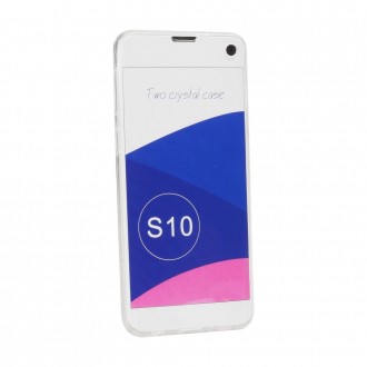 Coque Galaxy S10 protection 360° Transparente souple - Crazy Kase