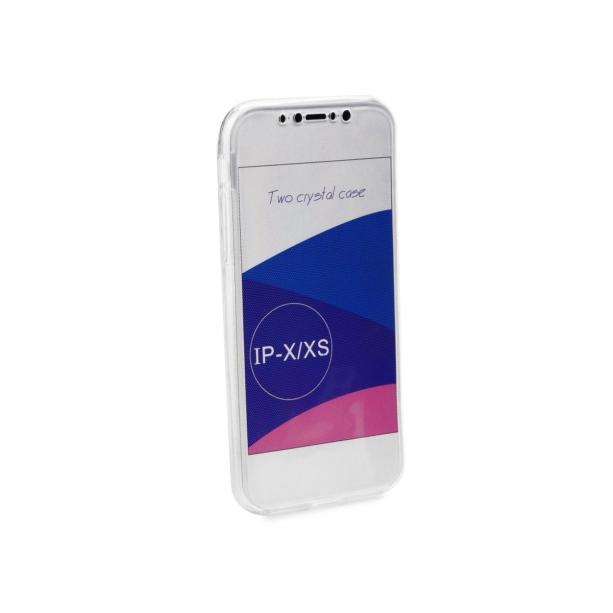 Coque iPhone Xs / X protection 360° Transparente souple - Crazy Kase