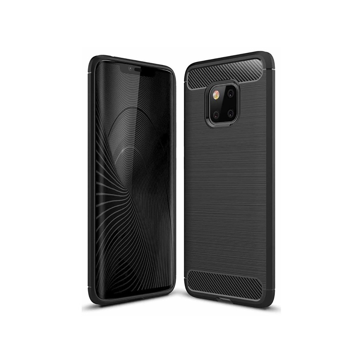 Coque Huawei Mate 20 Pro effet carbone - Crazy Kase