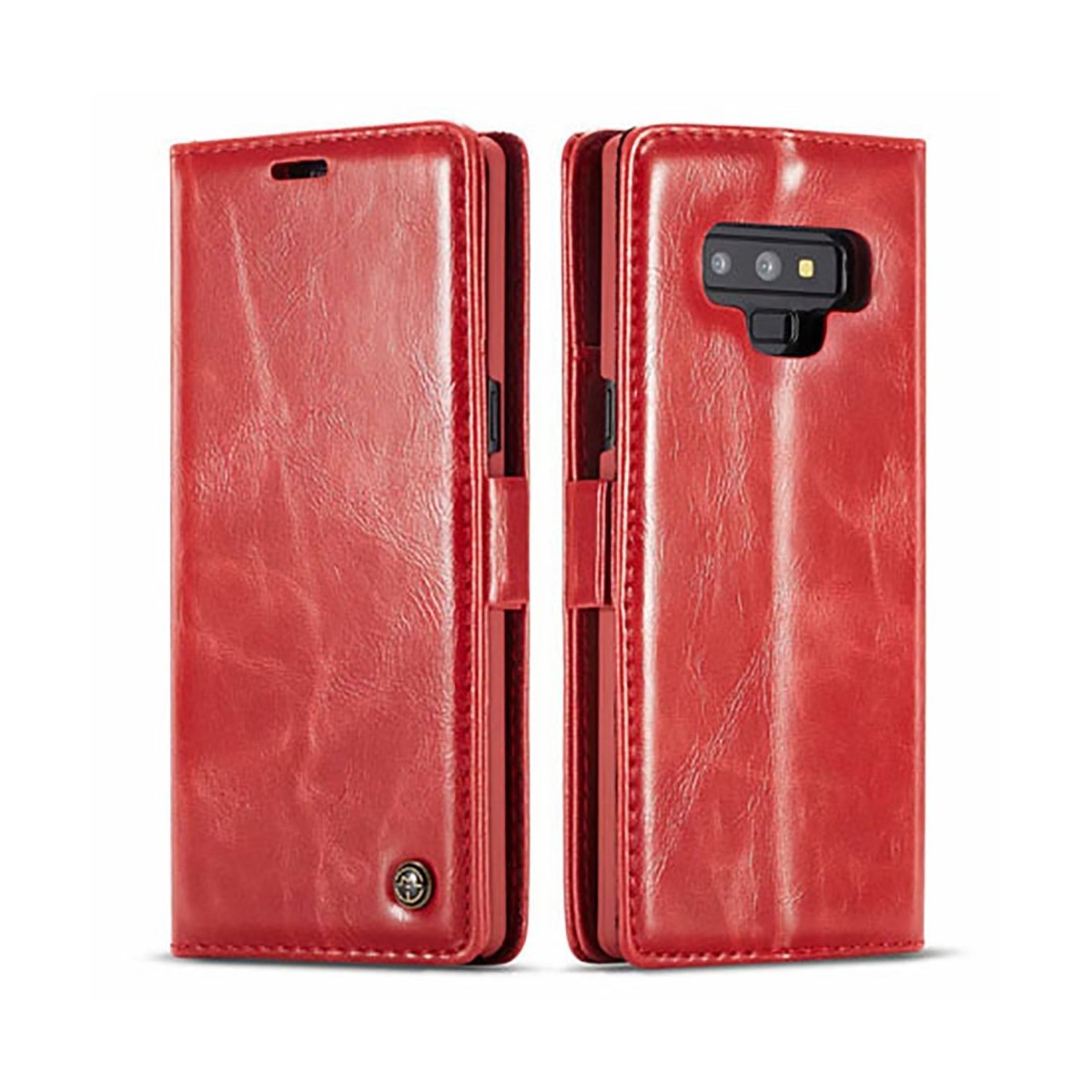 Etui Galaxy Note 9 porte-cartes Rouge - CaseMe