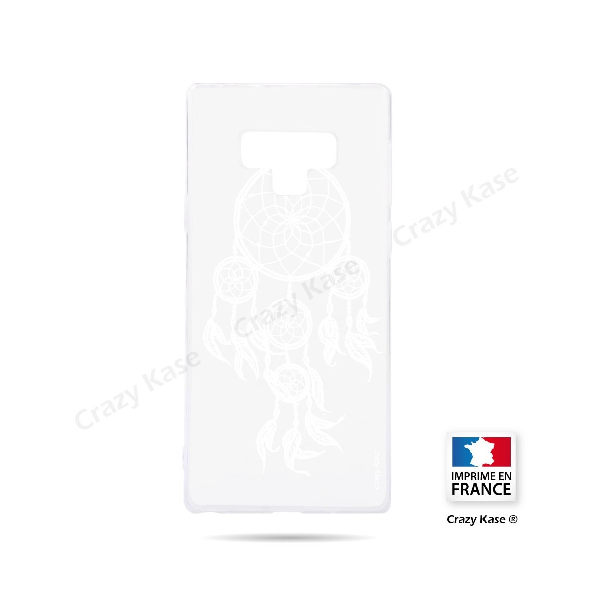 Coque Galaxy Note 9 souple motif Attrape Rêves Blanc - Crazy Kase
