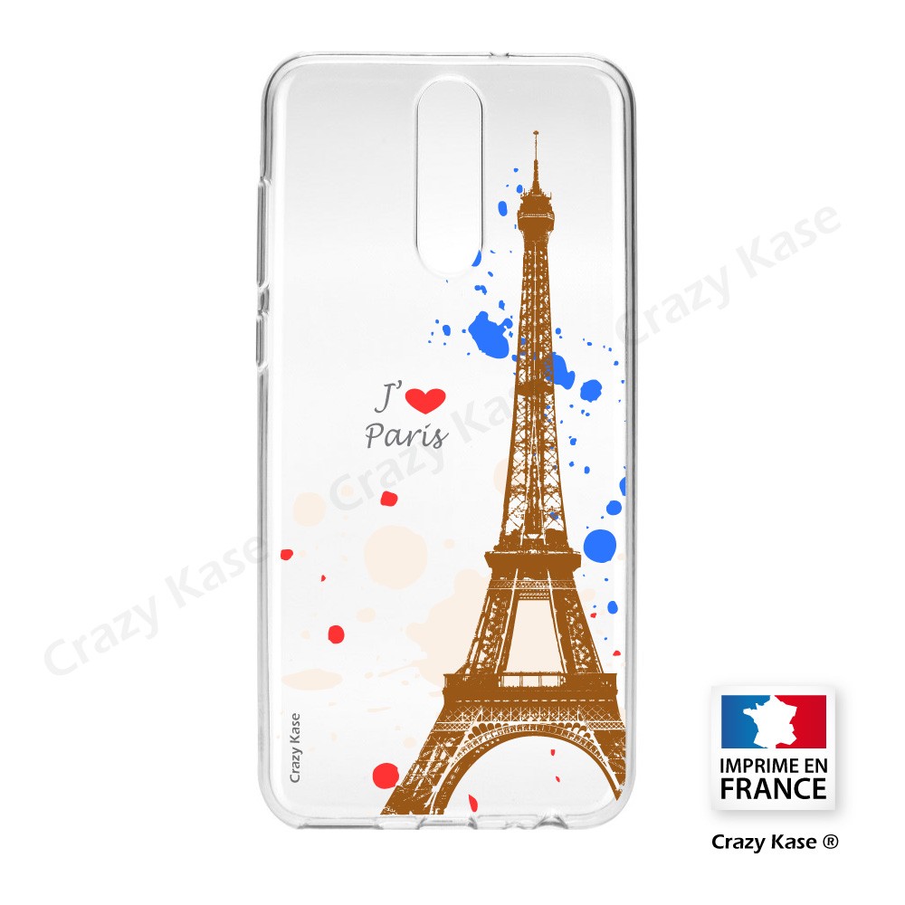 Coque compatible Huawei Mate 10 Lite souple Paris -  Crazy Kase
