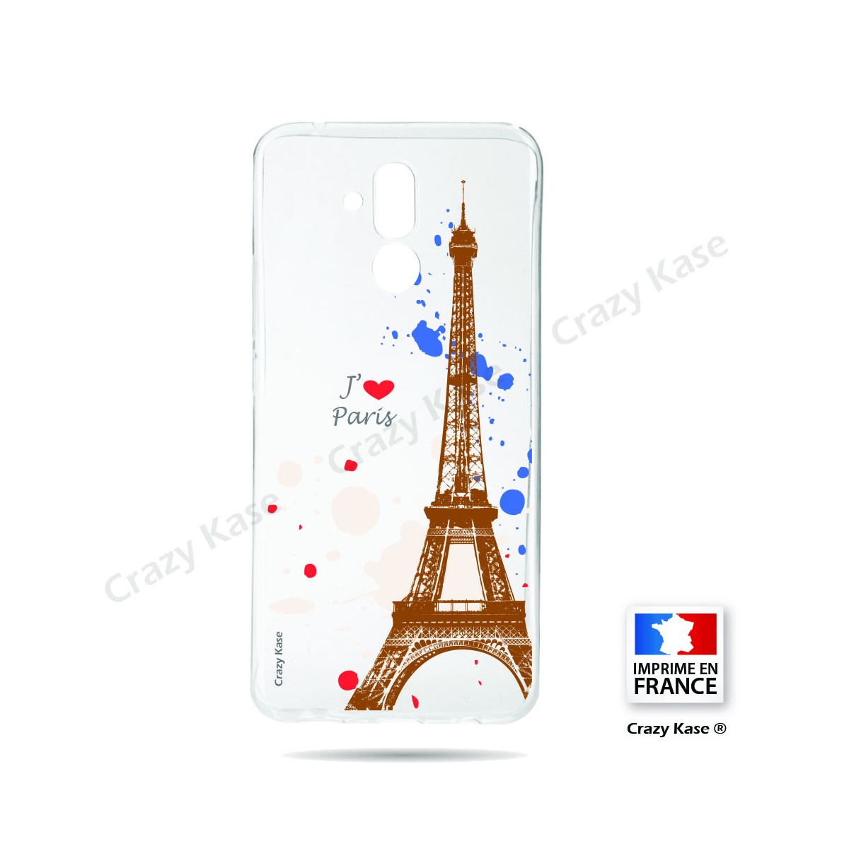 Coque compatible Huawei Mate 20 Lite souple Paris -  Crazy Kase