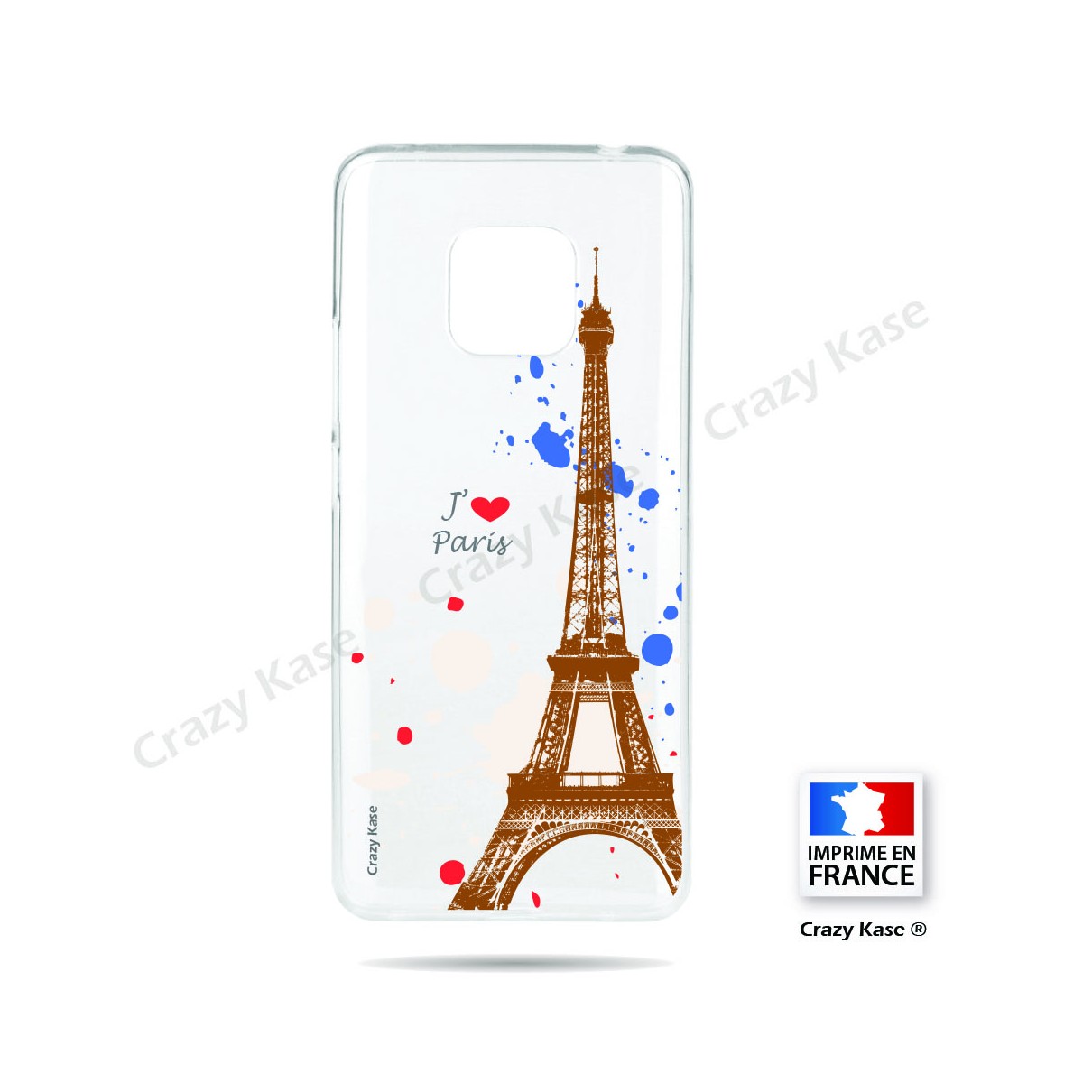 Coque compatible Huawei Mate 20 Pro souple Paris - Crazy Kase