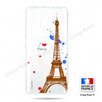 Coque compatible Huawei Mate 20 souple Paris -  Crazy Kase