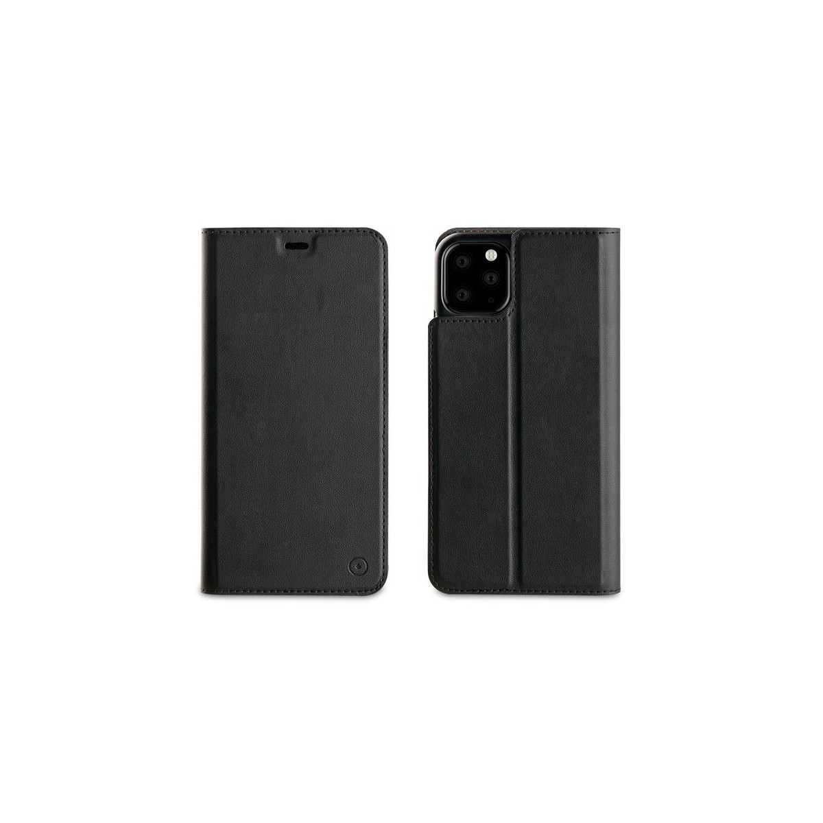 Etui compatible iPhone 11 Pro porte cartes Noir - Muvit