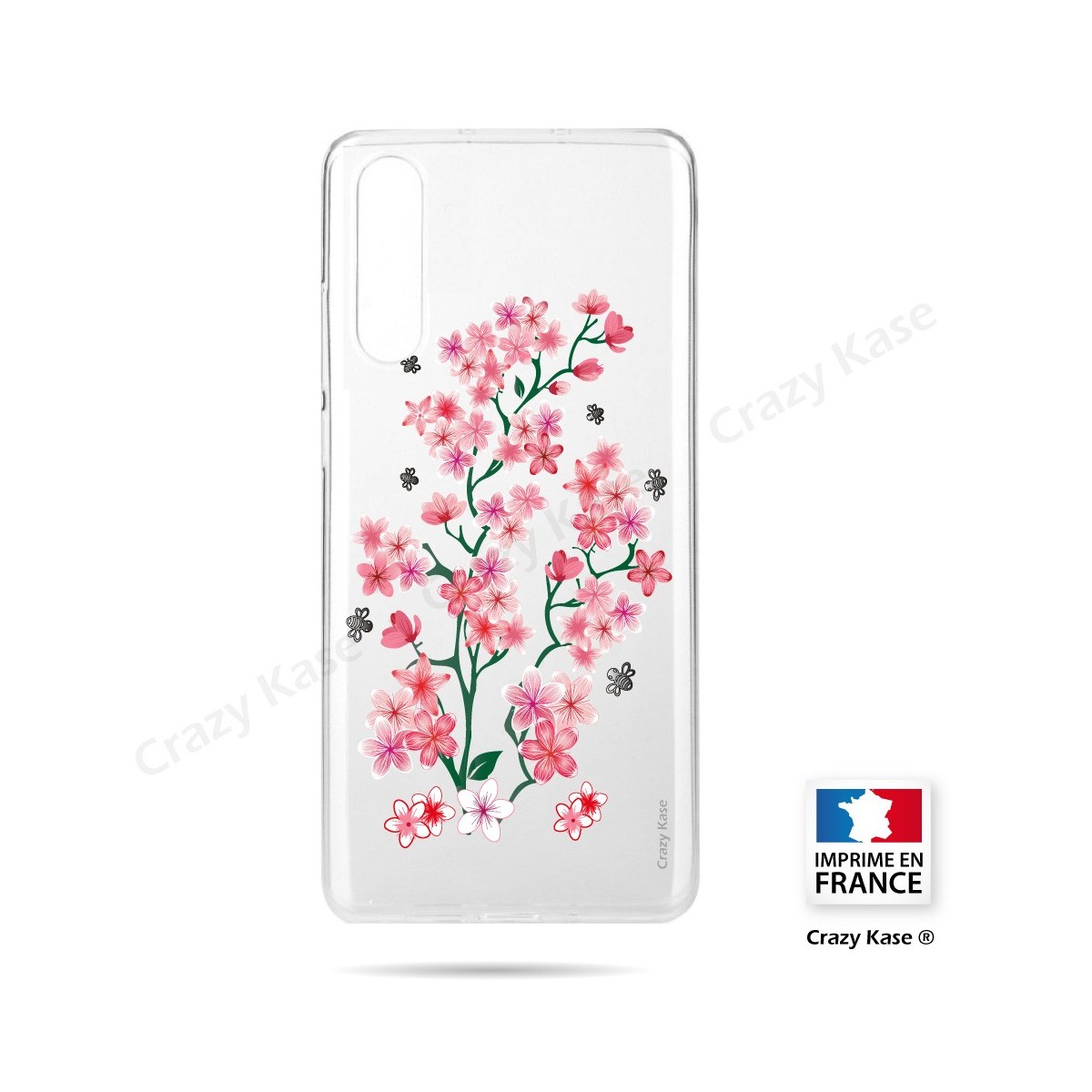 Coque compatible Galaxy A50 souple Fleurs de Sakura - Crazy Kase
