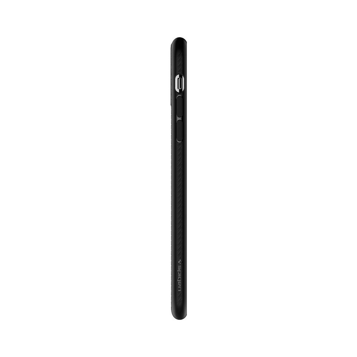 Coque compatible iPhone 11 Pro Max Liquid Air noir mat - Spigen