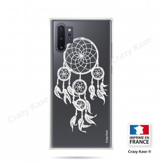 Coque compatible Galaxy Note 10 Plus souple Attrape Rêves Blanc - Crazy Kase