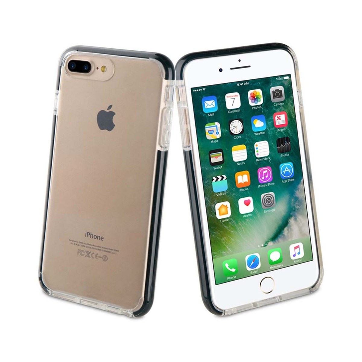 Coque iPhone 8 Plus / 7 Plus renforcée antichoc souple Tiger Case