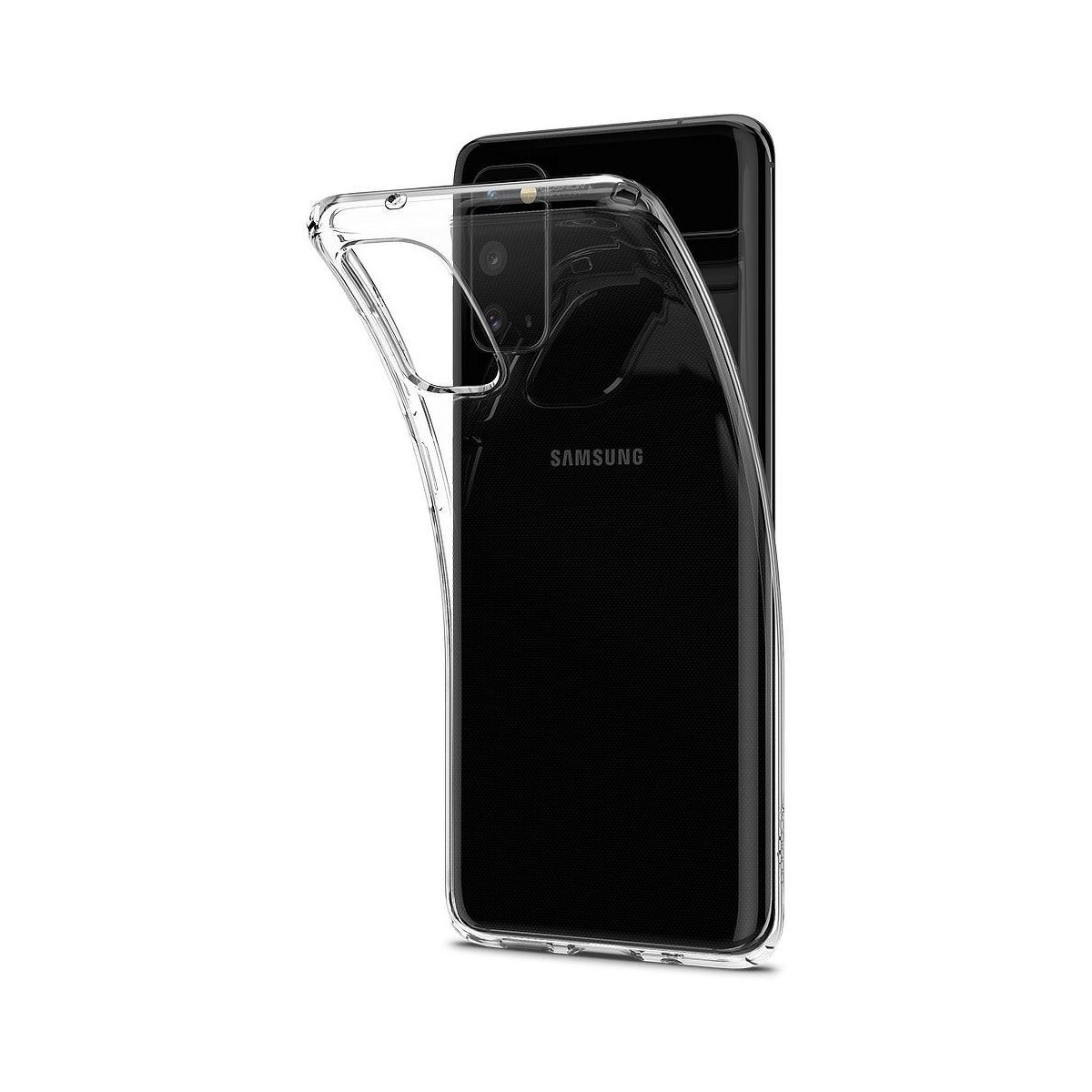 Coque compatible Galaxy S20 Liquid Crystal transparente - Spigen