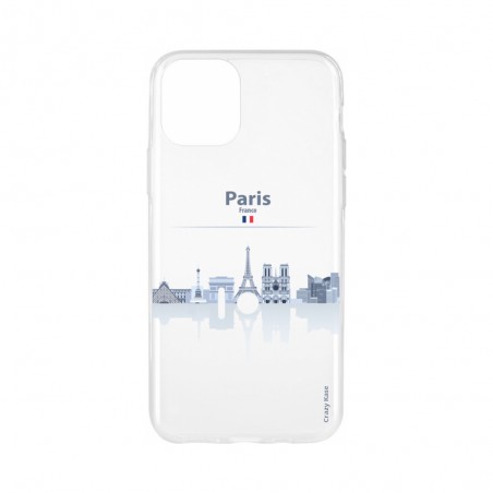 Coque pour iPhone 11 Pro Max souple Monuments de Paris - Crazy Kase