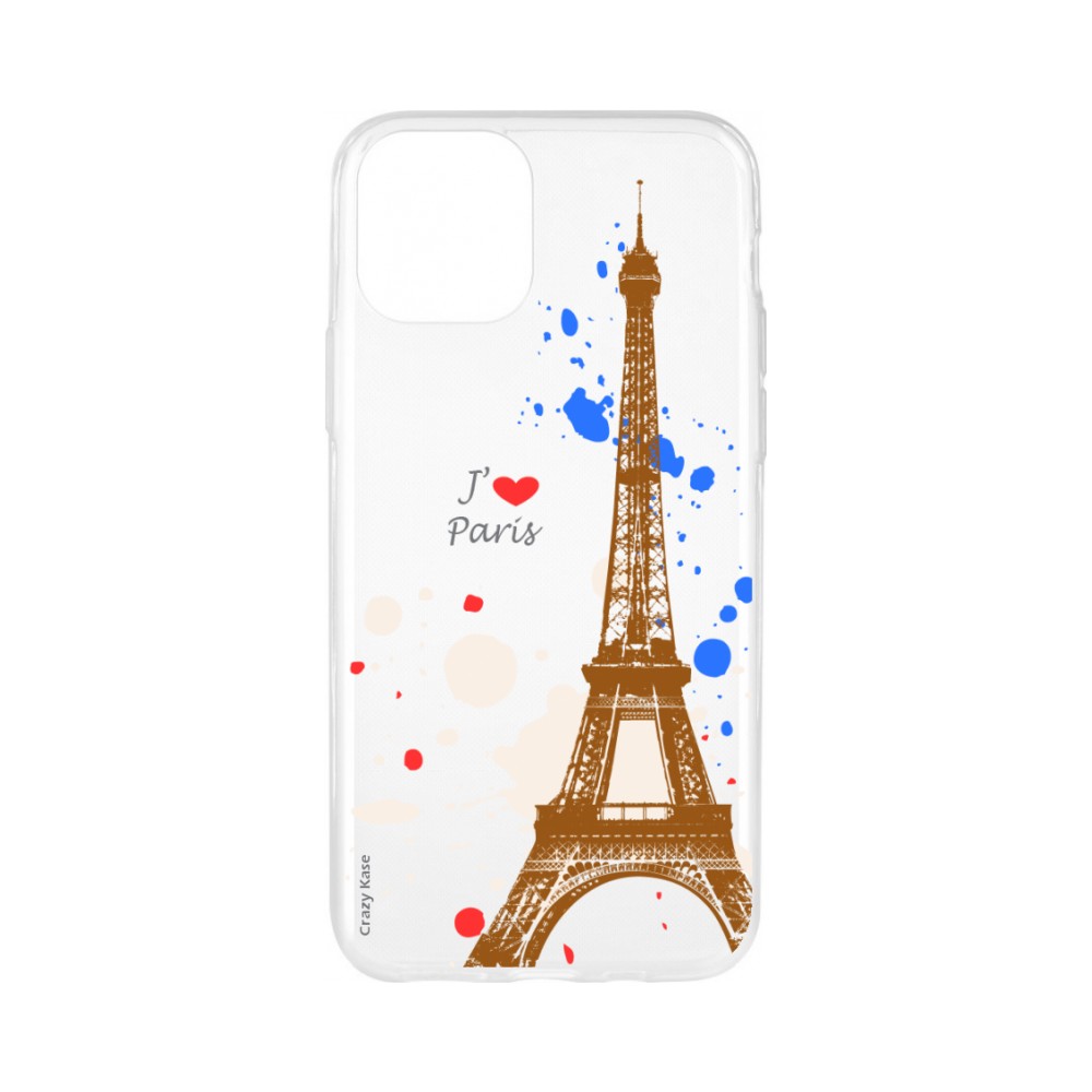 Coque pour iPhone 11 Pro Max souple Paris - Crazy Kase