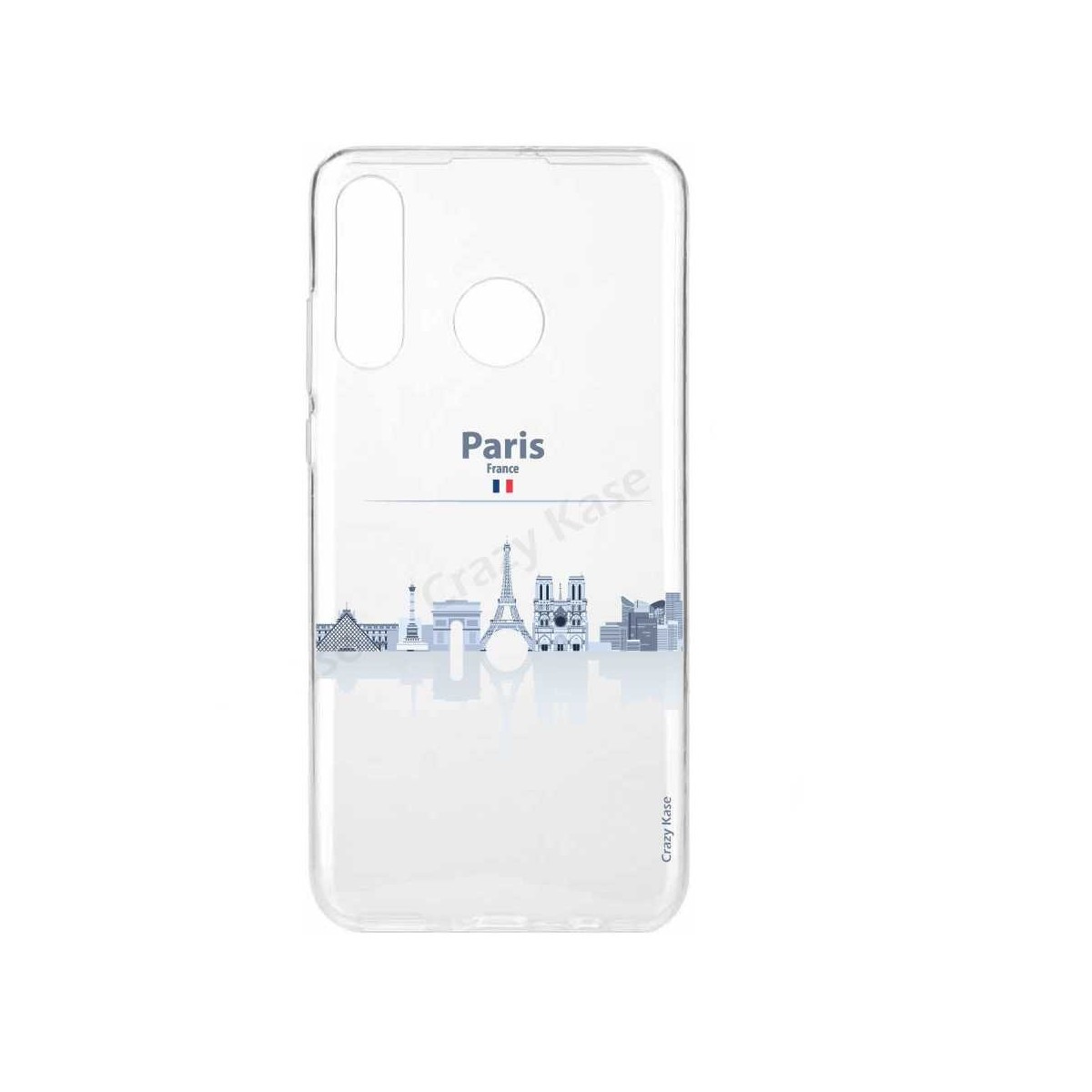 Coque compatible Huawei P30 Lite souple Monuments de Paris - Crazy Kase