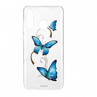 Coque Huawei P30 Lite  souple motif Papillon sur Arabesque - Crazy Kase
