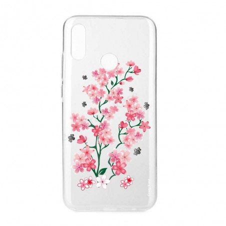 Coque Huawei P Smart 2019 souple motif Fleurs de Sakura - Crazy Kase
