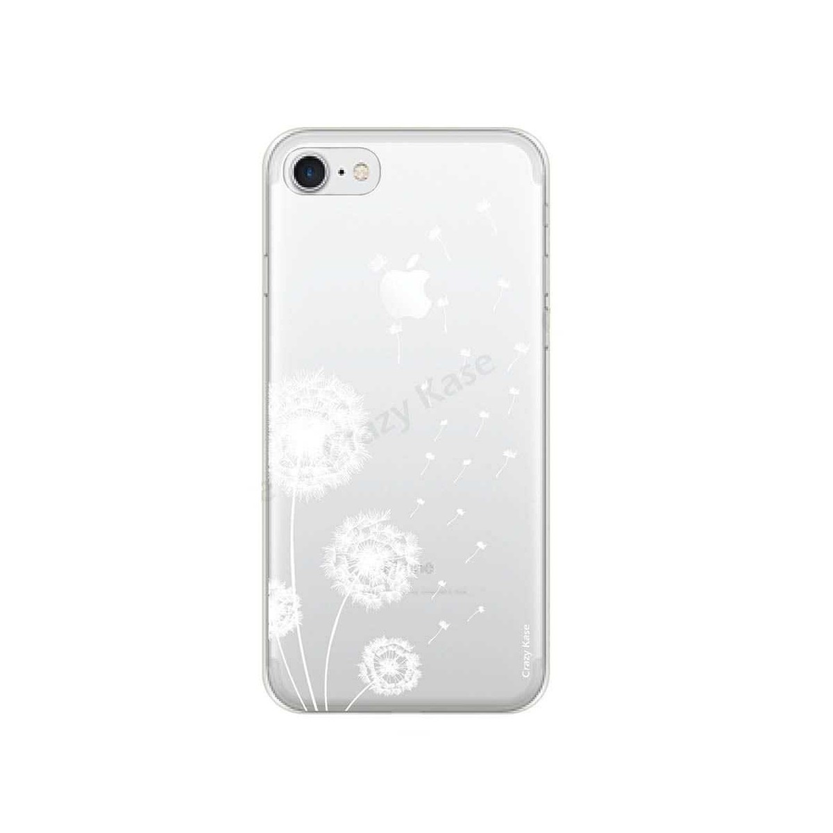 Coque iPhone 7 souple Fleurs de pissenlit - Crazy Kase