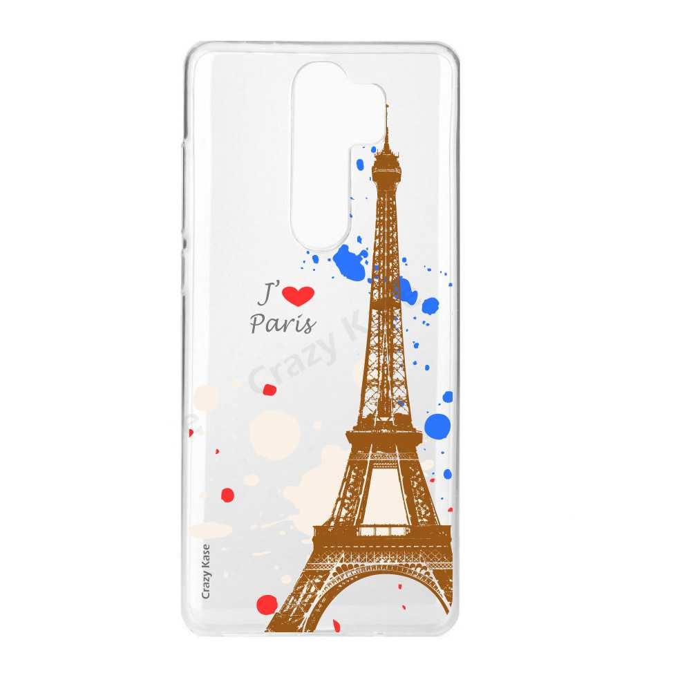 Coque Xiaomi Redmi Note 8 Pro souple Paris - Crazy Kase