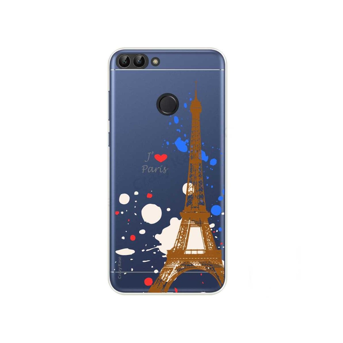Coque Huawei P Smart  2018 souple Paris - Crazy Kase