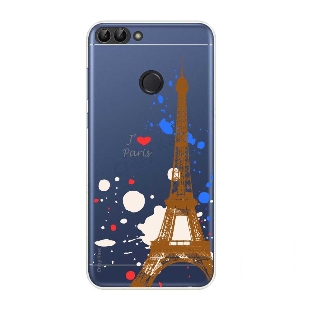 Coque Huawei P Smart  2018 souple Paris - Crazy Kase