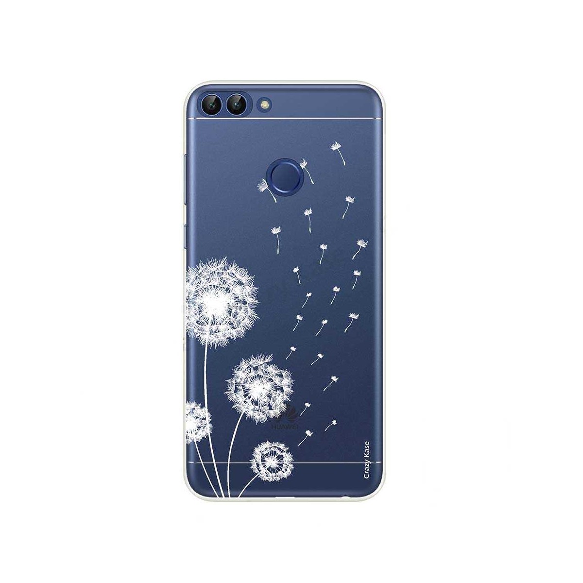 Coque Huawei P Smart souple Fleurs de pissenlit - Crazy Kase