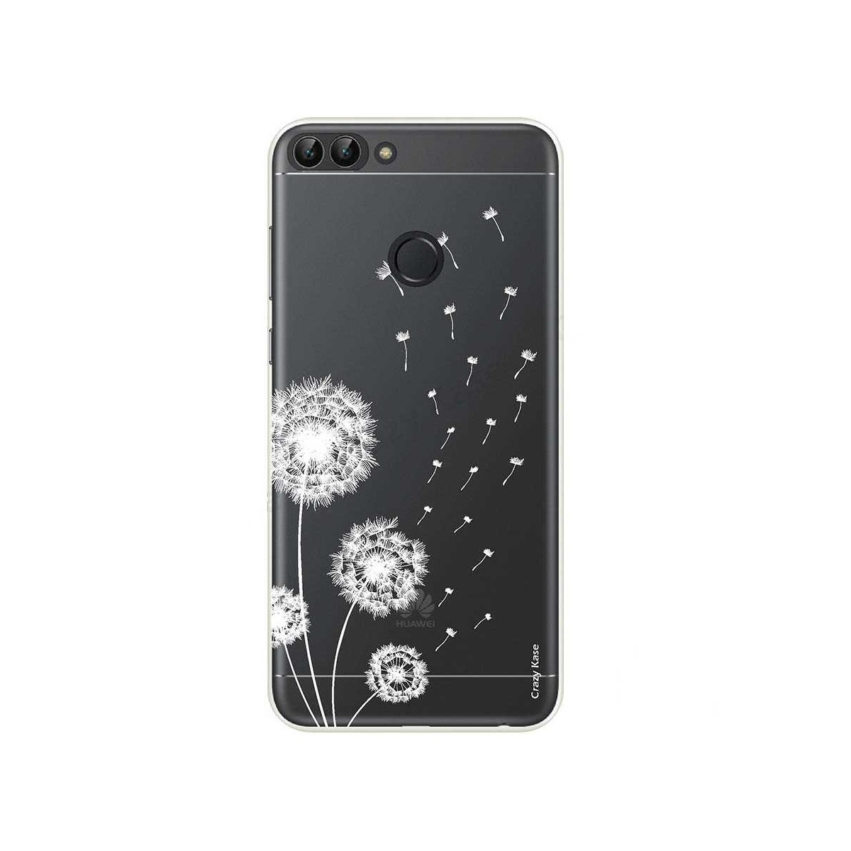 Coque Huawei P Smart souple Fleurs de pissenlit - Crazy Kase