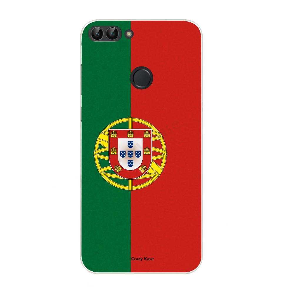 Coque Huawei P Smart souple motif Drapeau Portugais - Crazy Kase