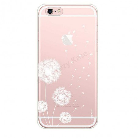 Coque iPhone 6 / 6s souple Fleurs de pissenlit - Crazy Kase