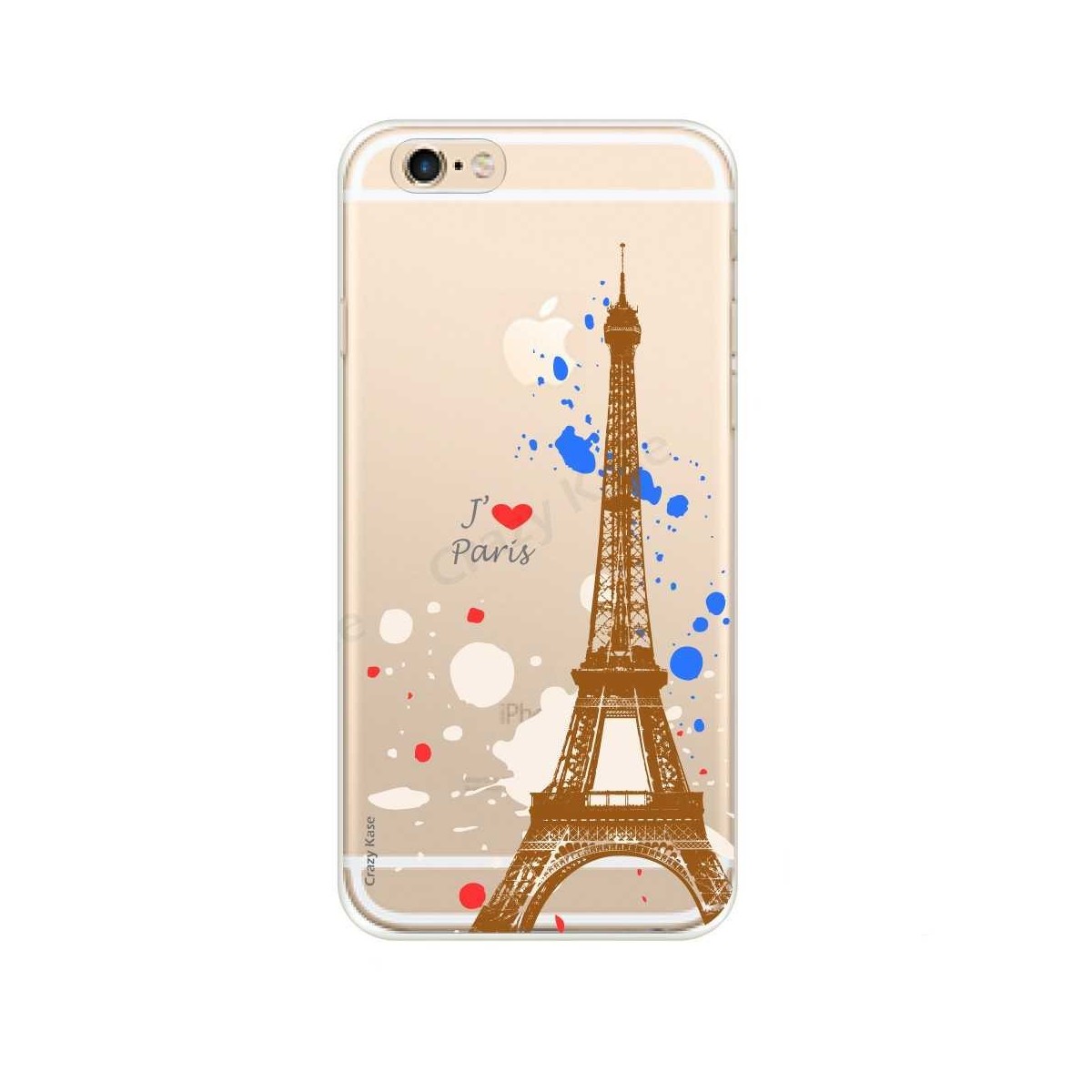 Coque compatible iPhone 6 Plus / 6s Plus souple Paris -  Crazy Kase