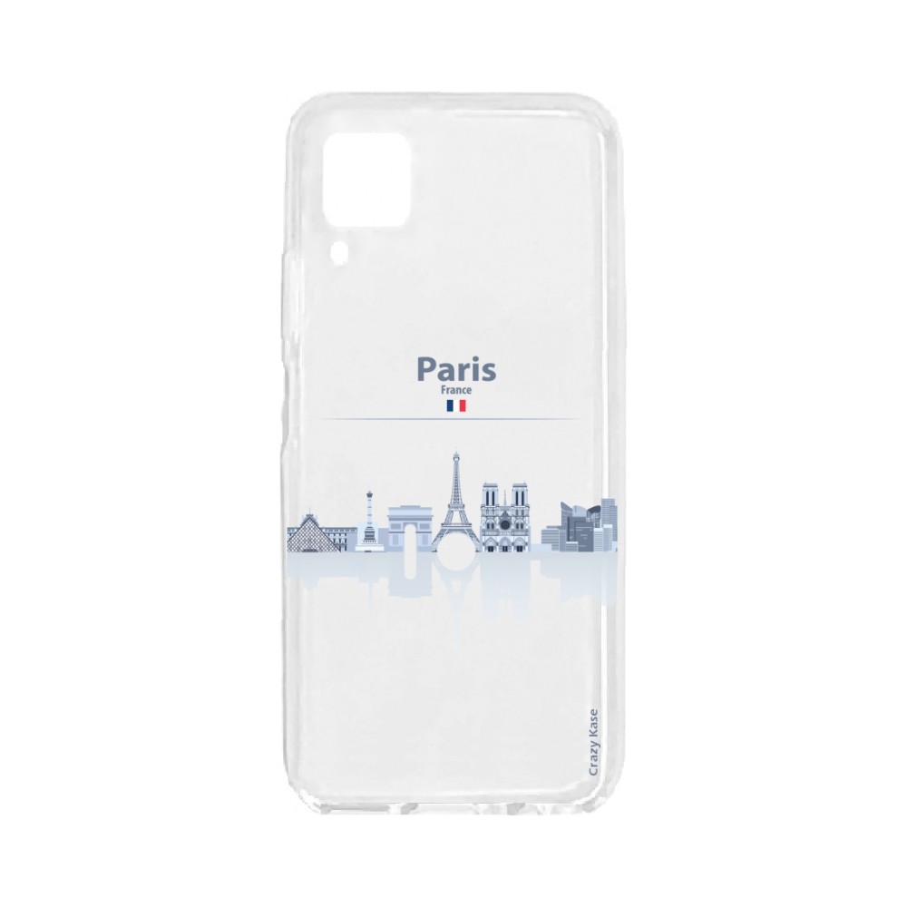 Coque pour Huawei P40 Lite souple Monuments de Paris Crazy Kase