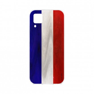 Coque pour Huawei P40 Lite souple Drapeau Français Vintage Crazy Kase