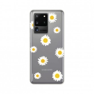 Coque pour Samsung Galaxy S20 Ultra souple Marguerite Crazy Kase