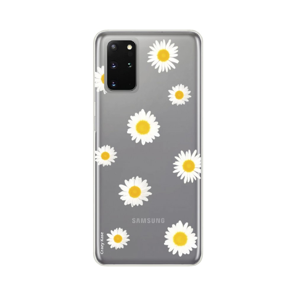 Coque pour Samsung Galaxy S20 Plus souple Marguerite Crazy Kase