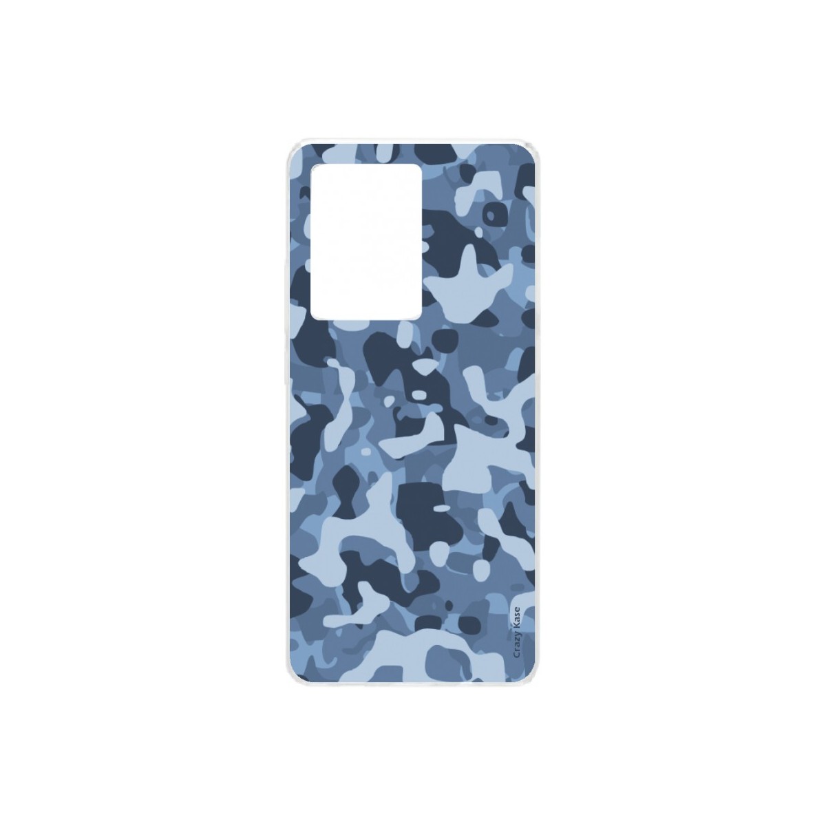 Coque Samsung Galaxy S20 Ultra souple Camouflage militaire bleu Crazy Kase