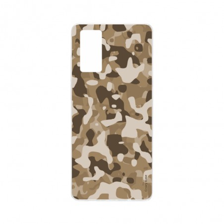 Coque Samsung Galaxy S20 souple Camouflage militaire désert Crazy Kase