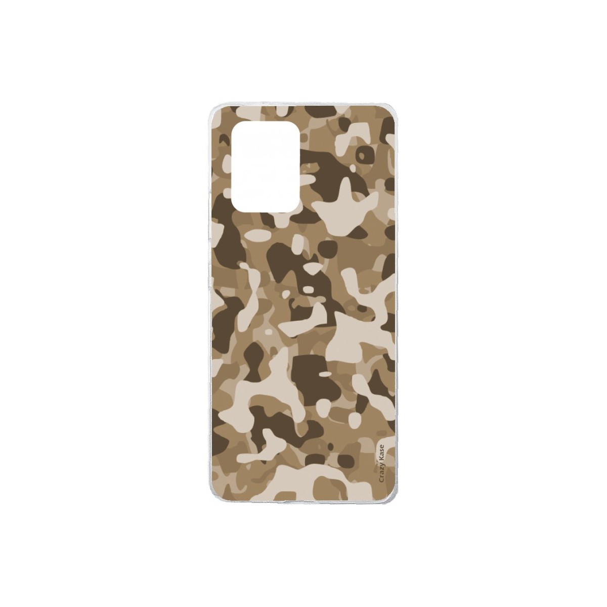 Coque Samsung Galaxy S10 Lite souple Camouflage militaire désert Crazy Kase