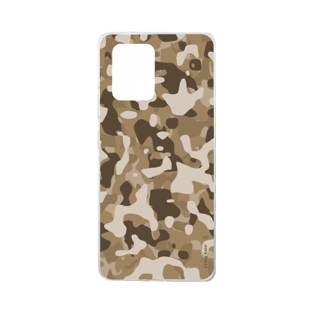 Coque Samsung Galaxy S10 Lite souple Camouflage militaire désert Crazy Kase