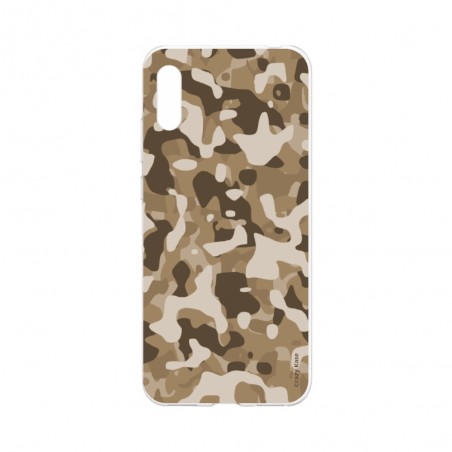 Coque Huawei Y6 2019 souple Camouflage militaire désert Crazy Kase