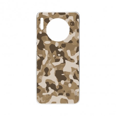 Coque Huawei Mate 30 souple Camouflage militaire désert Crazy Kase