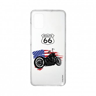 Coque pour Samsung Galaxy A71 souple Moto Harley Davidson - Crazy Kase