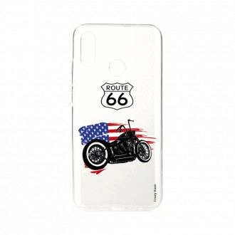 Coque pour Huawei P Smart 2019 souple Moto Harley Davidson - Crazy Kase