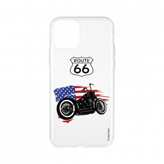 Coque pour iPhone 11 souple Moto Harley Davidson - Crazy Kase