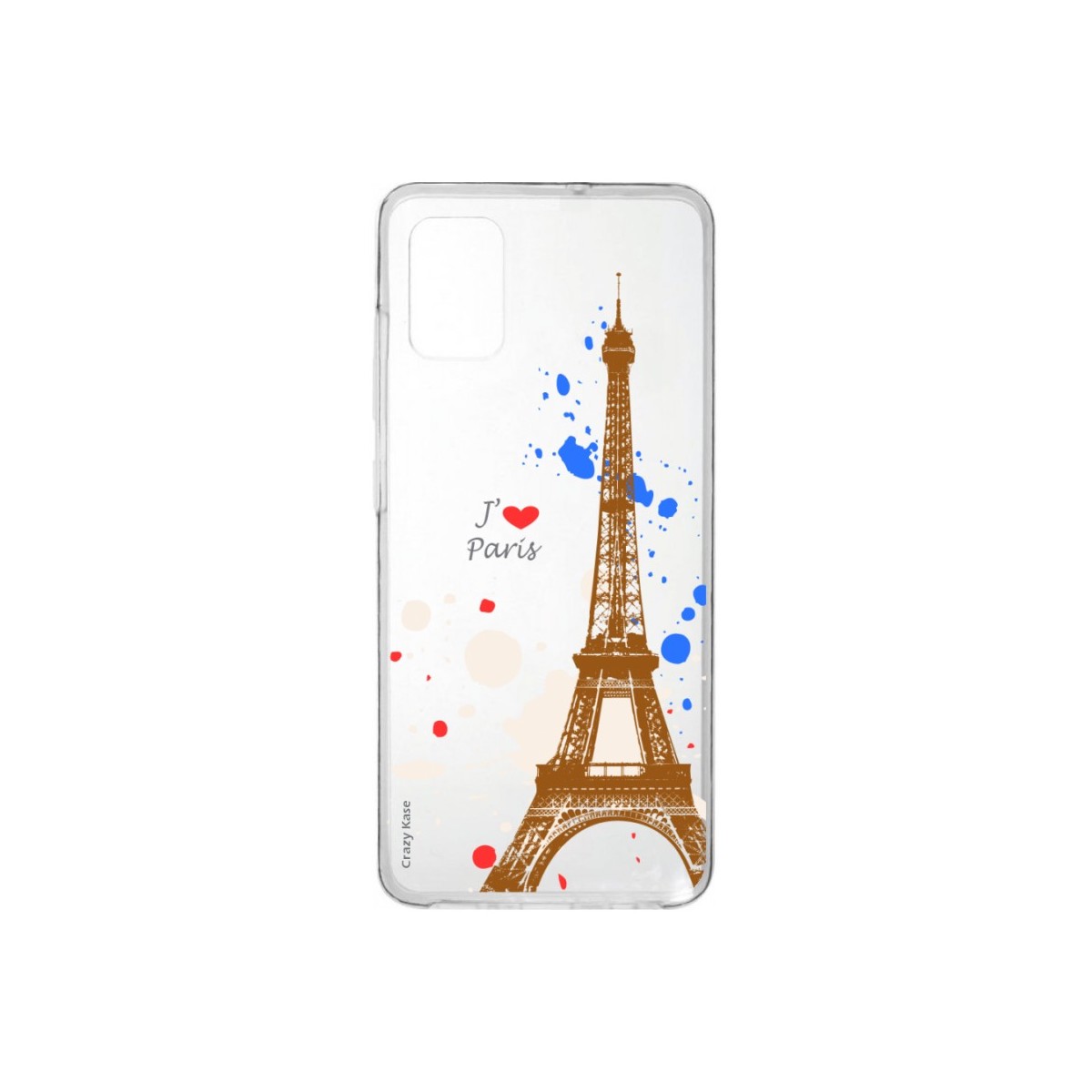 Coque pour Samsung Galaxy A41 souple Paris Crazy Kase