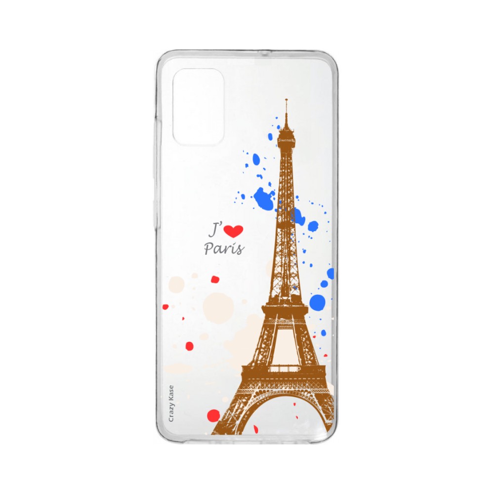 Coque pour Samsung Galaxy A41 souple Paris Crazy Kase