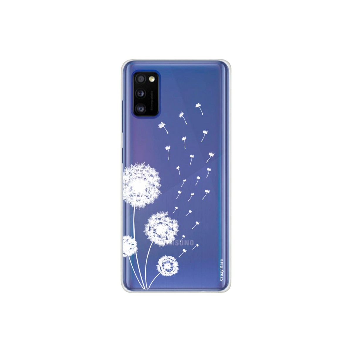 Coque pour Samsung Galaxy A41 souple Fleur de pissenlit Crazy Kase